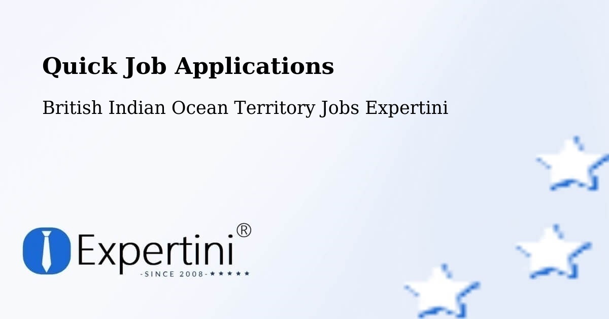 Quick Apply Feature – British Indian Ocean Territory - British Indian Ocean Territory Jobs Expertini